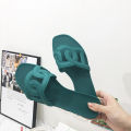 2020 New Hollow out Slip-On Slippers Women's Summer Flat Bottom Clog Shoes Pig Nose Shape Lazy Person Slippers Casual Style. 