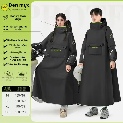 WEICHENGNEI | Áo Mưa Toàn Thân Chống Thấm Nước cho Người Lớn Đa Giới tính Phân Loại cho Xe Điện