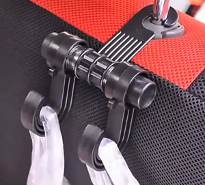 Double Hook Holder Car Organizer Car Food Holder Car Head Rest Seat Bag Organizer Vehicle Coat Hanger