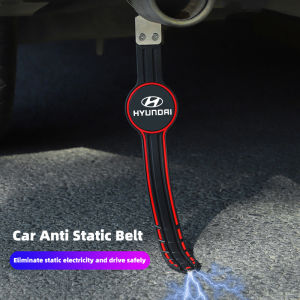 Hyundai | Car Traction Belt Anti-static Grounding Chain Anti Static Strip For Hyundai IONIQ Sonata Elantra Grandeur i20 i10 SantaFe i30