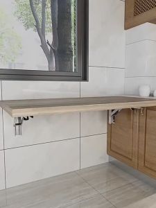 Bản lề gập thông minh đa năng Giá đỡ kệ treo tường gấp gọn eke sắt pát đỡ kệ gỗ decor nội thất thông minh