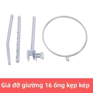 Khung Màn Chống Muỗi Dạng Ô Dù Gắn Cho Giường Trẻ Sơ Sinh và Trẻ Nhỏ
