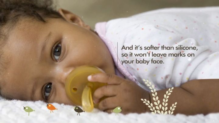 Natursutten Natural Rubber Butterfly Orthodontic Pacifier Soft