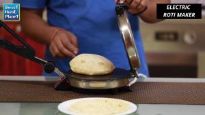 1500W Electric Pancake Chapati Roti Maker Indian Tortilla Press Non-stick Frying Pan Double-sided Heating For Tortillas pizza Roti 10 inch