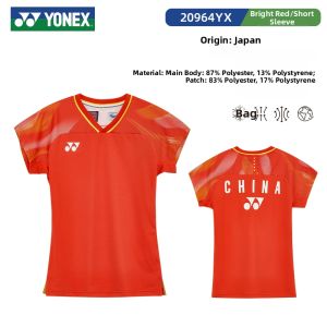 Yonex | Quick Drying Short Sleeve Badminton Sport Top for Competition