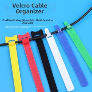 TEKANAI | Magic Tape Wire Organizer Fastening Strap Cable Management