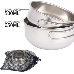 TUJUE | Bát Inox Đa Năng Gấp Gọn 500ml