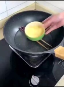 Tempat Kukus Dimsum Kue Sayuran Lauk / Tatakan Kukusan Steamer Stainless / Kukusan Lipat Serbaguna