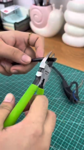Zentor Deli 5 inches/6 inches Mini Diagonal Pliers Multi Functional Electrical Wire Cable Cutters