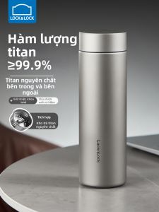 LocknLock | Titanium Thermal Mug Double-Layer High-End Tea Water Separation Lightweight