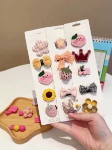 Baby Hair Clips Non-Damaging Soft Hair Organizer