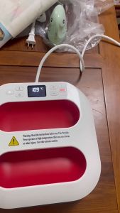 Mini Iron Heat Press Machine T-Shirt Heat Press Machine High Pressure LCD Controller 9x9 Size