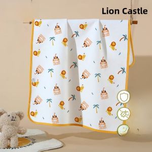 Large Size Waterproof Washable Pure Cotton Breathable Baby Diaper Mat Bedding Pad All Seasons Universal Childrens Mattress