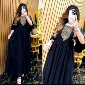 DRESS AMEERA JUMBO || KAIN RAYON SUPER