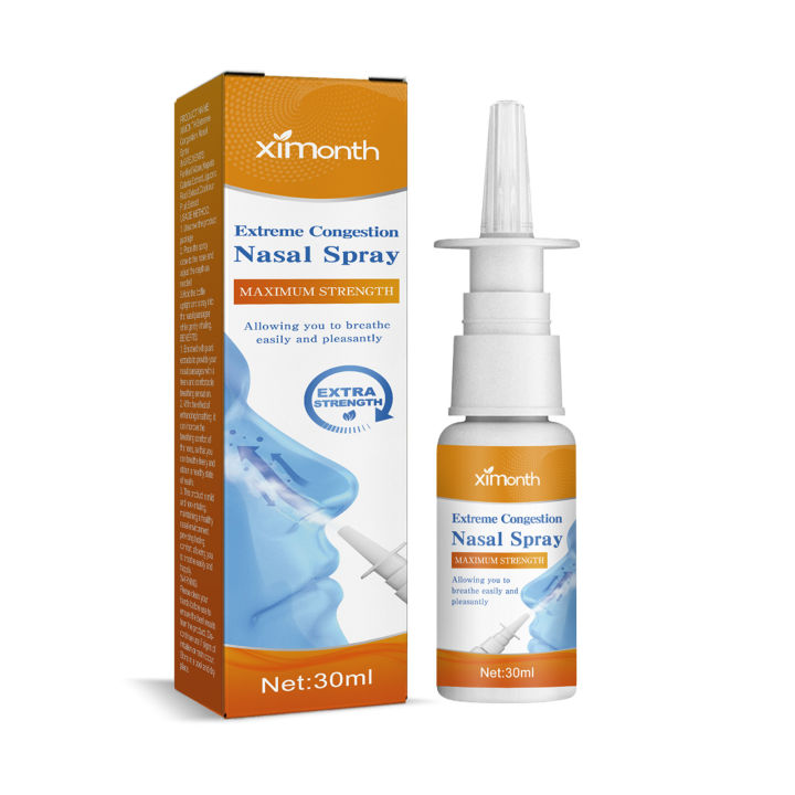 Ximonth Nasal Congestion Relief Spray 30ml Relieve Nasal Itchiness ...