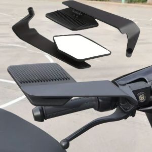 For Honda NC700、NC750S、NC750X、CTX700、VTR250、VTR1000 motorcycle rearview mirror anti glare rotatable mirror