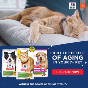 Hills Science Diet Cat Senior Vitality Adult 7+