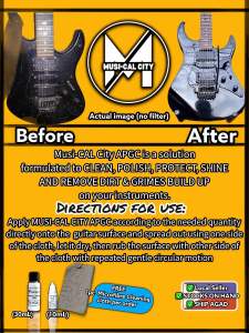 All Purpose Guitar Cleaner combo by MusiCal City