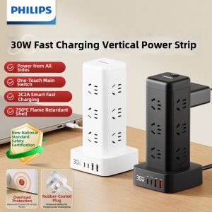Philips | Vertical 30W Multi-function Power Strip