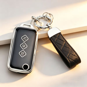 TPU Car Remote Key Case Cover for Wuling Capgemini 2020 Auto Interior Key Protection Shell Full Case Accessorie Styling