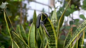 【NEW】Tai nghe Bluetooth không dây HOCO E90 dành cho doanh nghiệp Dual-Mic ENC Giảm tiếng ồn Tai nghe Bluetooth chờ dài 23 giờ Đơn phương trong tai Tai nghe rảnh tay trên ô tô Phổ biến cho tất cả điện thoại thông minh