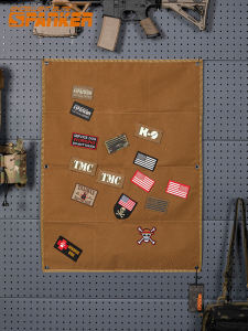 Outstanding Spanker Tactical Magic Tape Badge Wall Hanging Display Organizer Storage Cloth for Sports And Outdoor Gear