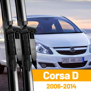 Bộ Lưỡi Gạt Nước Phía Trước Opel Corsa D 26 Inch + 16 Inch Cao Su Tự Nhiên Phụ Kiện Cửa Sổ Kính Chắn Gió Cho Các Mẫu Xe 2006-2014