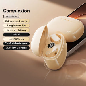 RUIYAN | New Fashion Portable In-Ear Wireless Bluetooth V6.0 Headset Hd Call Digital Display Long Battery Life Short Handle Game Earplugs