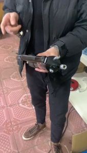 400CC 600CC 900CCHigh pressure grease gun double rod grease gun Industrial Grease Gun 9000PSI