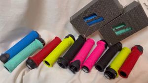 ODI Bicycle Handle Grip MTB Grip Folding Bike Silicone Grip Non Slip with Lock Ring Road Cycling Accessories