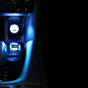 ELEVEN 2 7-color Mini Car USB Light / LED Modeling Car Light Ambient Light / USB LED Car Atmosphere Lamp / Car Auto DJ RGB Lights
