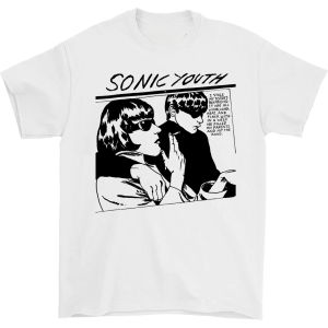 SONIC YOUTH Sonic Youth Band Rock Punk Casual T-Shirt Mens and Womens Luxury Band Brand Top