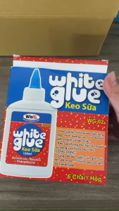 1 hộp 6 Keo sữa dán giấy WinQ WG-02