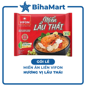 [SET 5 GÓI] - VIFON - Miến ăn liền Vifon vị Lẩu thái Miến ăn liền Vifon Miến Vifon gói ăn liền (60g/gói)