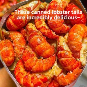 Spicy Garlic Lobster Tail Tins Ready-to-Eat