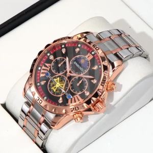 BINBOND | BINBOND Quartz Watches for Men Luxury Accurate Durable Watch Luminous Waterproof Chronograph Mens Watch Business Watch Reloj