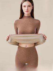 Miiow | Winter New Innerwear Set with Wool and Silk Thermal Underwear