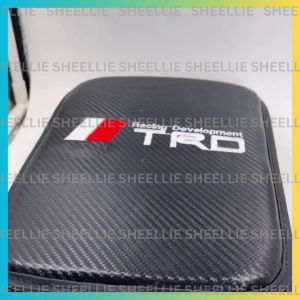 Car Armrest Pad Cover Carbon Fiber High Quality Universal Car Center Console Armrest Cushion