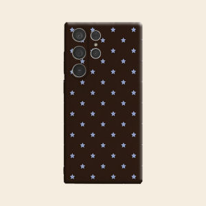BILIBILI | Brown Sky Blue Star Luxury Fashion Full Lens Protective Case for Samsung Galaxy S26 S25 S24 A56 A36 Plus Ultra