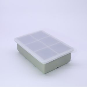 Silicone Ice Cube Tray Mold with Lid Ice Cube Tray Suitable for Whisky and Baby Food BPA-Free Easy to Demold