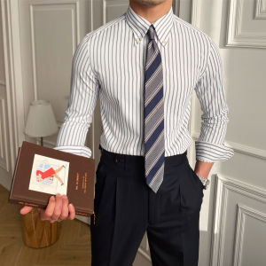Retro Italian Fashionable Fitted Shirt
