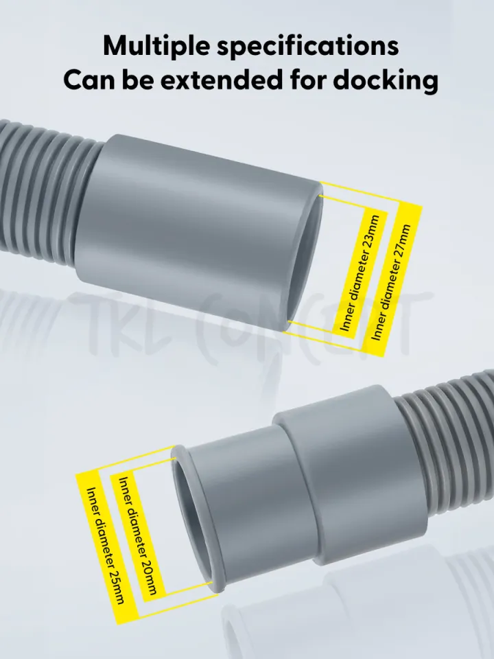 Front Load Washing Machine Outlet Drain Hose Pipe 2m 3m 5m 10m