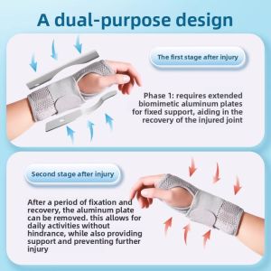 ZHONGLIANG | Wrist Support Brace for Sprain Tendonitis Fracture Recovery