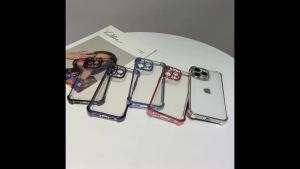 Ốp Điện Thoại Xiaomi Redmi Note 14S Mạ Điện Bảo Vệ Toàn Diện Ống Kính Chất Liệu Silicon Mềm Chống Xước Thiết Kế Nhựa.