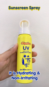 Giggles UV Soothing Sunscreen Spray SPF50+ PA++++ – Cooling Lightweight Gentle Baby-Safe & Sun Protection