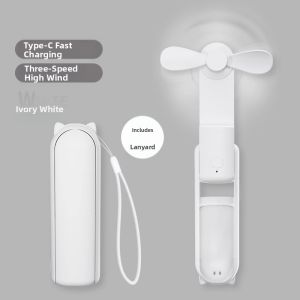 2024 New Portable Handheld Spray Fan Miniature USB Powered Fan Small Fresh Style Household Daily Use Fan for Everyone