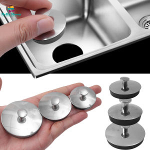 【Bella Room】 Stainless Steel Sealing Leakage-proof Sink Stopper Universal Basin Bathtub Plug Cover Kitchen Bathroom Supplies