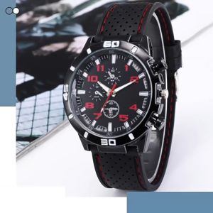 HAMURA COD J8 Jam Tangan Pria Sport Chrono Korea Fashion Quartz Men Silikon Analog Jam Tangan Pria GT Sport Chrono Grand Touring Korea Fashion Quartz Silikon
