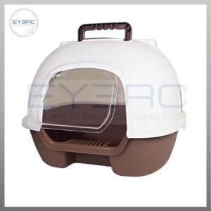 Fully Enclosed Cat Litter Box Two Way Door