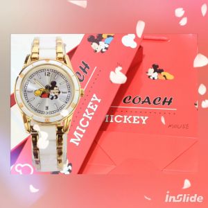 Jam Tangan Fashion Wanita Rantai Mika Free Bok & Paper Bag